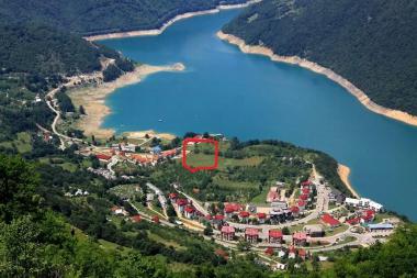 Investitionsprojekt für den Bau von 15 Häusern am Piva-See