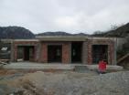 Neues Haus im Bau in Zupci, Bar mit ausgezeichnetem Meer- und Bergblick