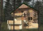 Zu verkaufen 2-stöckiges im Bau befindliches Haus mit Garage in Borje
