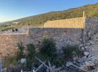 Grundstück und Haus im Bau in Zagora, Kotor mit herrlichem Meerblick