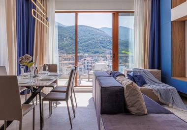 Luxus-Meerblick-Wohnung 95 m in Premium-Komplex Belvedere Residenz mit Pool