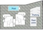 Neue luxuriöse 3-Zimmer-Wohnung von 79 m2 in Glavati mit Pool neben dem Jaz Beach
