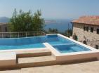 Luxuriöse 3-stöckige Villa 200 m2 in Bar mit Panoramablick auf das Meer und Pool