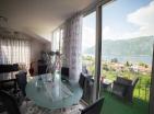 Zwei-Zimmer-Wohnung 62 m2 in Stoliv mit Terrasse und Panoramablick auf die Bucht von Kotor