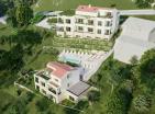 Exklusives 1430 m2 großes Grundstück mit Meerblick in Tivat, Montenegro