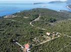 Luxuriöses 3830 m2 großes Grundstück in Radovanići, Luštica zum Bau von zwei Villen