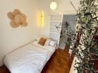 Exquisites 26 m2 flaches Studio in Petrovac mit Meerblick, Designer renoviert