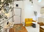 Exquisites 26 m2 flaches Studio in Petrovac mit Meerblick, Designer renoviert