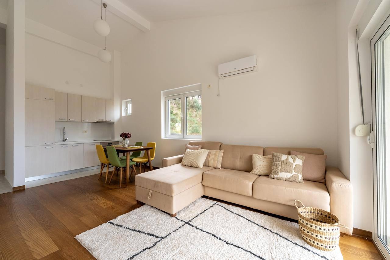Neue 60 m2 große Wohnung in Przno mit Meerblick und Parkplatz