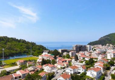 Wohnen am Meer: geräumige 69m2 Wohnung in Petrovac mit Meerblick