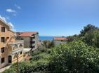 Meerblick 36 m2 Wohnung in Petrovac mit zwei Balkonen