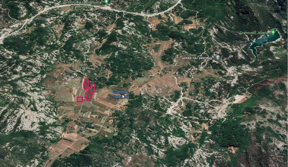 164 000 m2 Land in Grahovo für Öko-Retreat oder Landwirtschaft