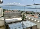 Luxuriöses 50 m2 großes Apartment mit Meerblick in Đenovići mit Panoramablick auf das Meer