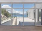 Neue Luxusvilla in Krašići, Tivat mit Panoramablick auf das Meer und Pool