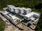 Neue Luxusvilla in Krašići, Tivat mit Panoramablick auf das Meer und Pool