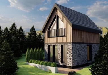 Rückzugsort in den Bergen urbanisiertes 267 m2 großes Grundstück in Zabljak in der Nähe des Skigebiets Savin Kuk