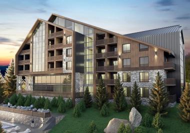 Luxusstudio 30 m2 in Kolasin im im Bau befindlichen Hotel für Investitionen