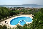 Lux villa in Tivat mit 6 Schlafzimmern, einem großen pool, Garten und Panoramablick auf das Meer